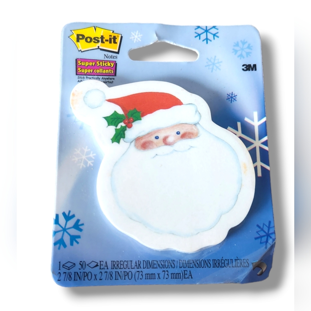 Post-It Notes Santa Claus Christmas Paper